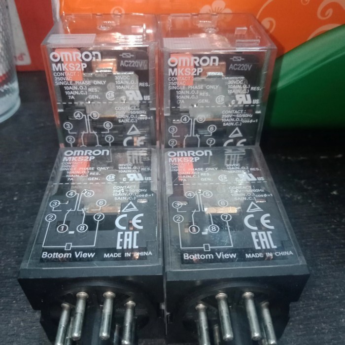 Relay Omron Mks2P 220V Original