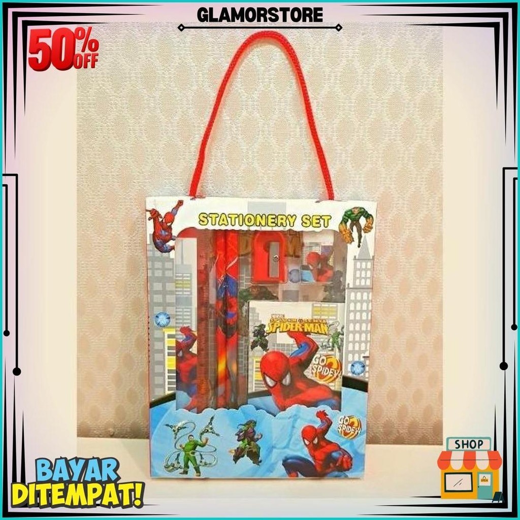 

Set Alat Tulis Box Tali (Sp2018) Stationary Set Murah Mickey Princess Best Seller