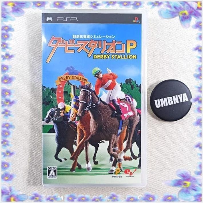 [UMR] KASET PSP UMD DERBY STALLION DERBY STALION BALAPAN KUDA PLAYSTATION CD