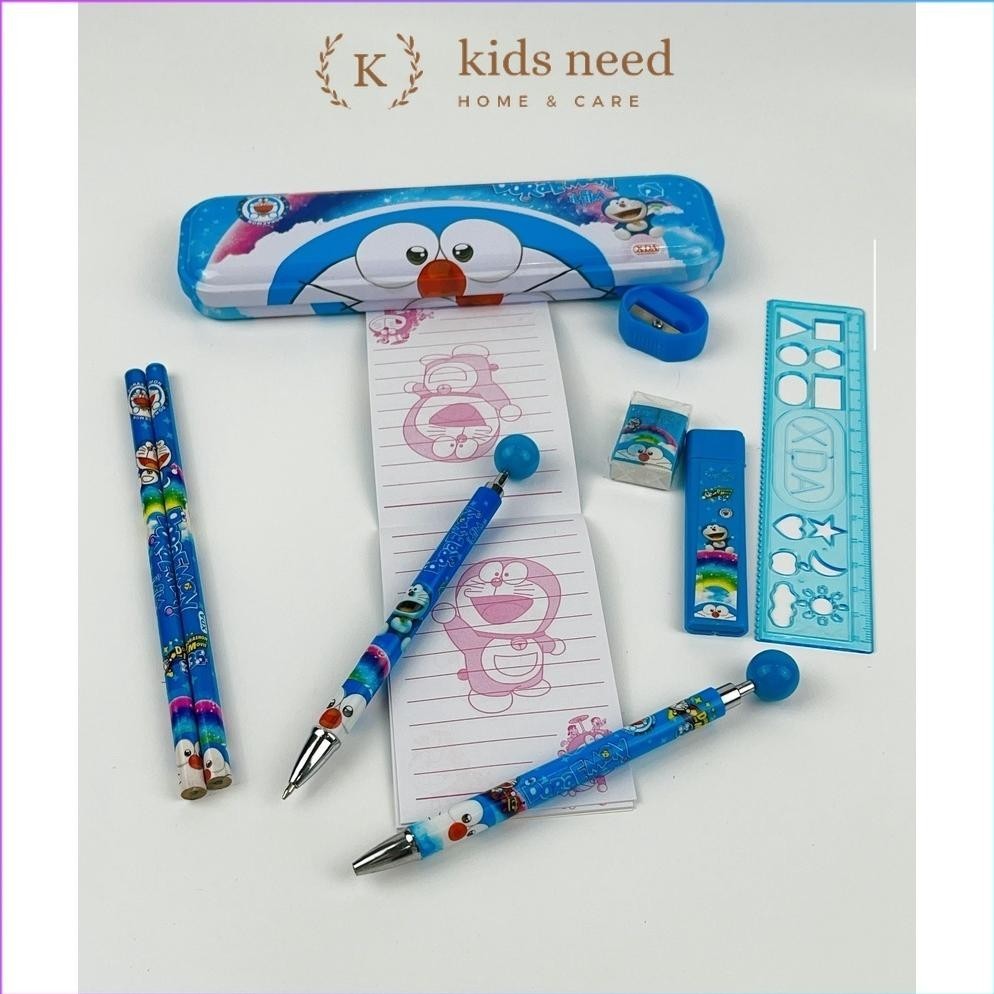 

Paket Alat Tulis 10 In1 / Alat Tulis Set Karakter / Stationery Set Lucu Hadiah Best Seller