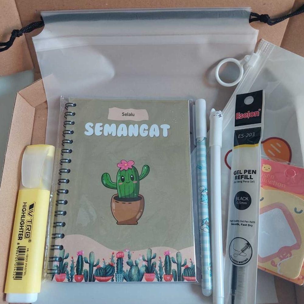 

(8 pcs/pack) Paket Alat Tulis 8in1 / Stationery Set Fancy / Alat Tulis Set / Stationery Set Lucu/ kado unik untuk teman / kado wisuda / kado ultah unik / hampers wisuda murah / Hampers kado unik / hampers bestie TERLARIS