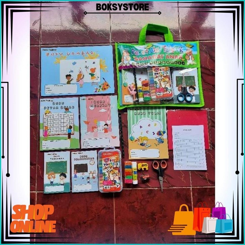 

Paket Alat Tulis Paud Tk Gratis Ongkir