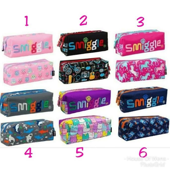 

Smiggle Twinzip Deja Vu Pencil Case - Tempat Pensil Smiggle