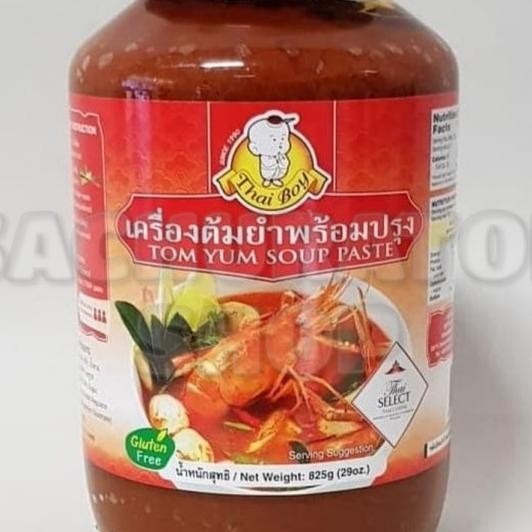 

Bumbu Thai Boy Sup Tom Yum Yam Tomyum Tomyam Soup Paste Sauce 825 Gr