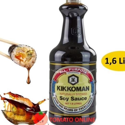 

Kikkoman Soy Sauce 1.6 / 1,6 / Liter Ltr Lt L