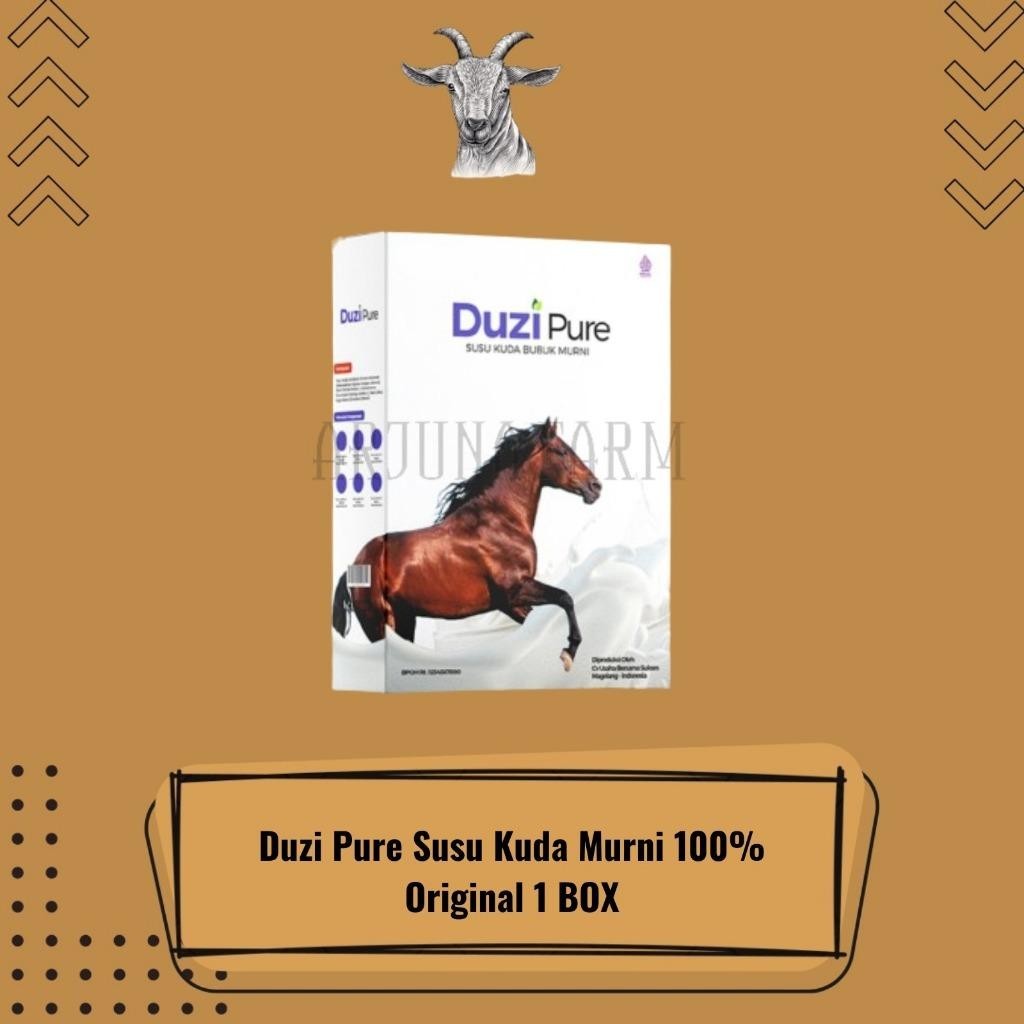 

Susu Duzi Pure Susu Kuda Murni 100% Original 200Gr