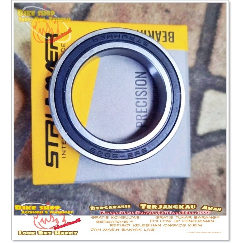 LAHER BEARING STEEL SEPEDA STRUMMER 6805 2RS Sepeda MTB BMX