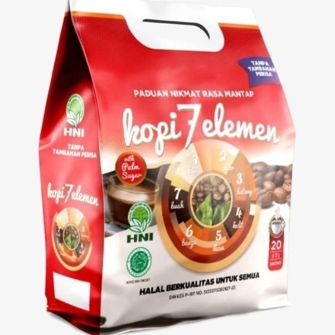 

Kopi 7 Element Kopi Sevel Isi 20 Sachet Hni Hpai