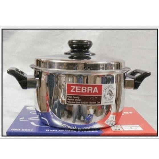 Sauce Pot Zebra Stainless Sus304 /Panci Stainless