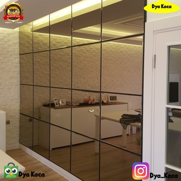 CERMIN BEVEL / CERMIN BRONZE DEKORASI BEVEL / CERMIN DINDING BEVEL