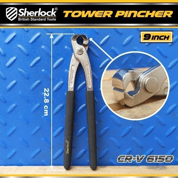 Tang Gegep Sherlock Chrome Vanadium Crv Ukuran 9 Inch