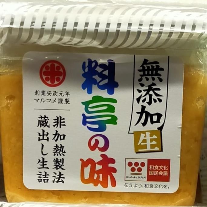 

marukome miso Ryotei no aji mutenka 750gr MM