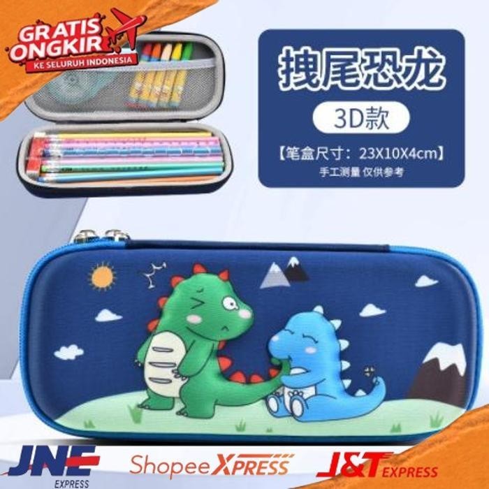 

[Ready] Toko1234. Tempat Pensil Anak Perempuan Murah Kotak Pensil Anak Perempuan Gambar 3D Anak Kotak Pensil Anak Anak