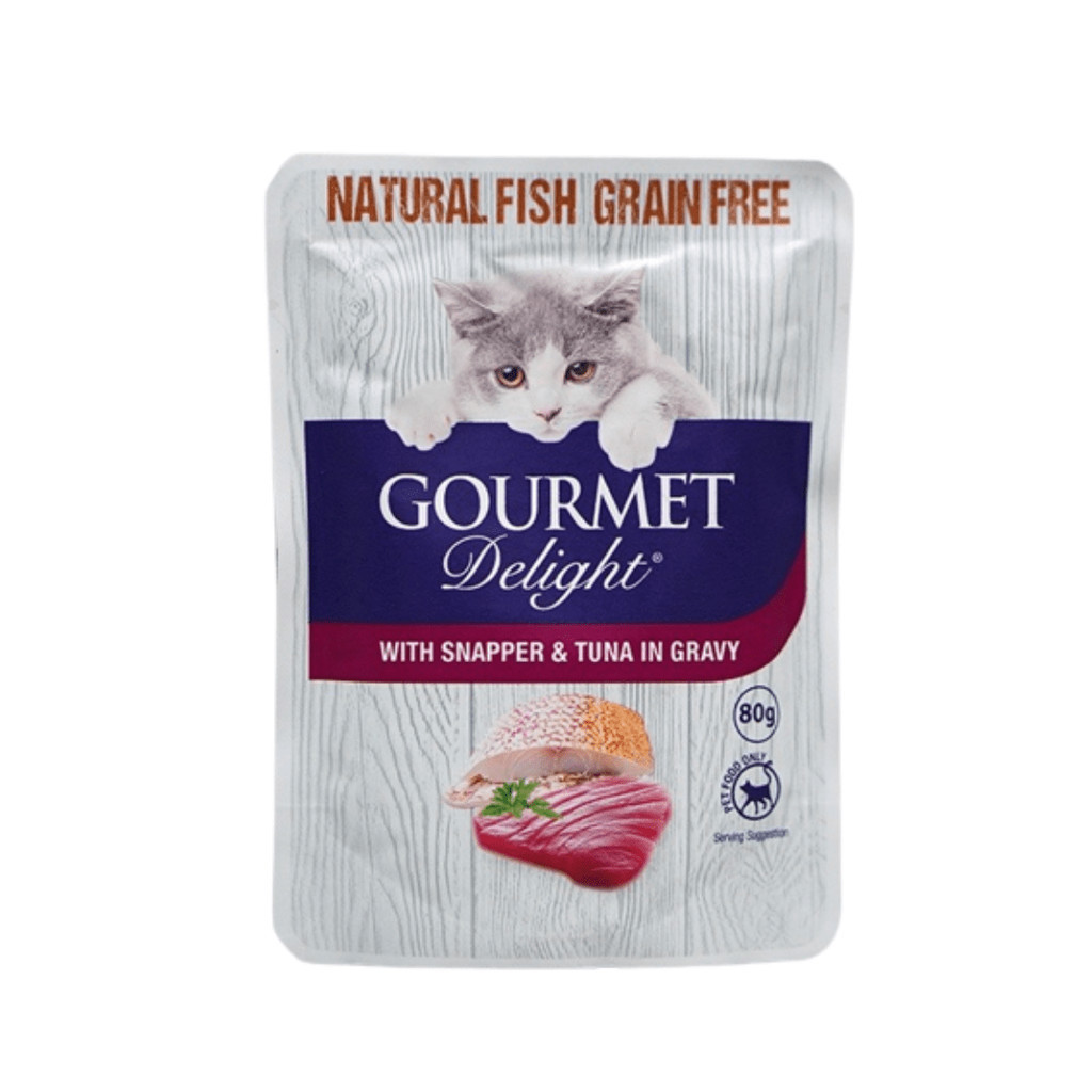 Gourmet Delight Snapper And Tuna 80Gr