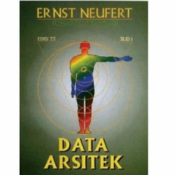 [Baru] Original. Data Arsitek Jilid 1 Edisi 33 - Er Nst Neufert