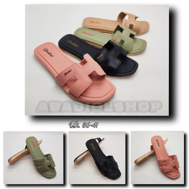 Sandal Hiu // TERMURAH - SUN-FIRLY SANDAL HERMES SELOP IMPORT /SANDAL JELLY SELOP HERMES /SANDAL