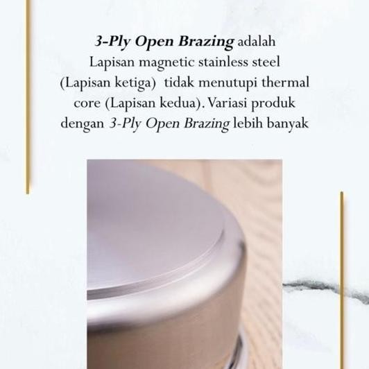 [Ready Stock] Waldemar Maynor Inox 18-10 Fry Pan Frying Pan Penggorengan Wajan