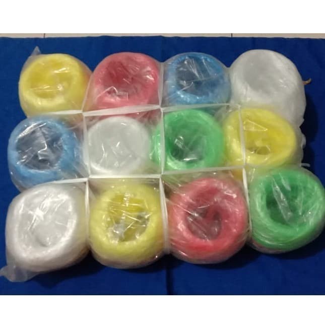 

Tali Rafia Warna_-Warni 250Gr (Merk ) (Isi 1 Lusin)