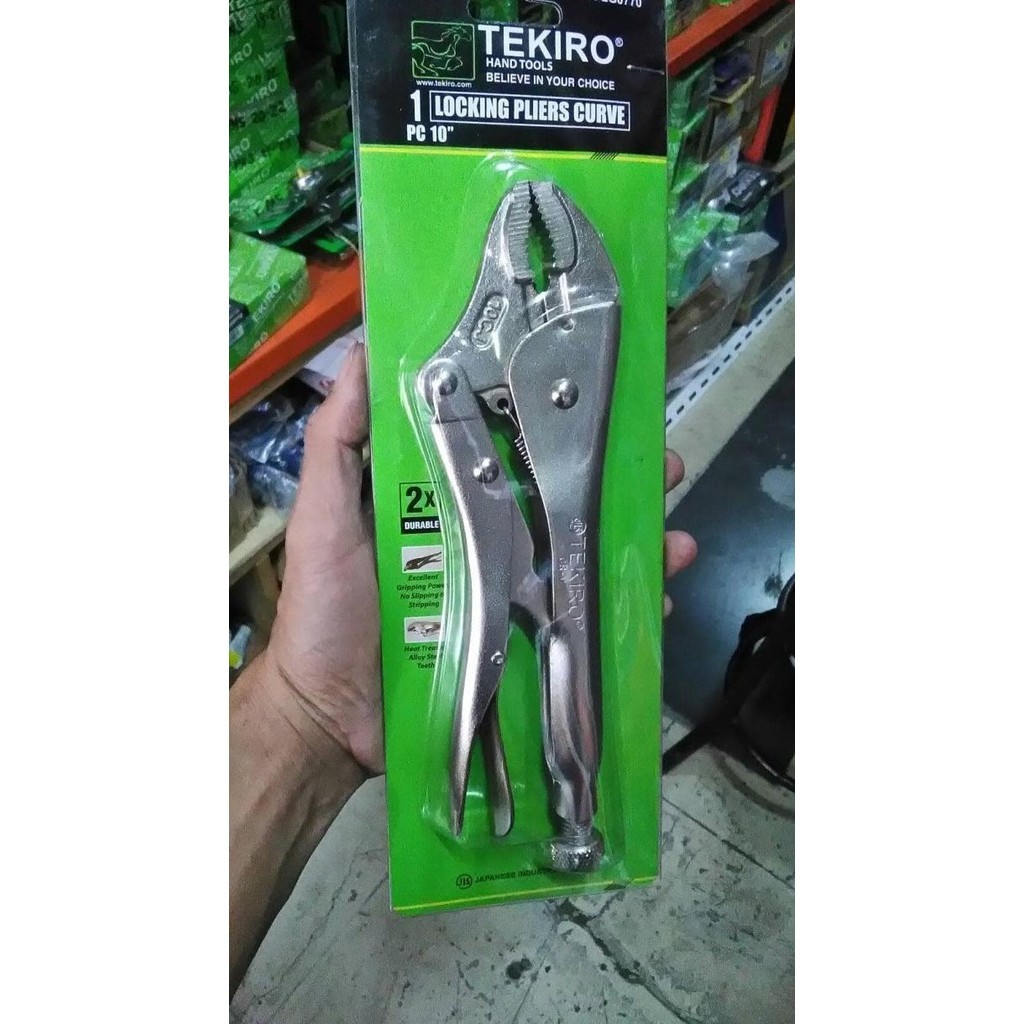 Tang Buaya - Vise Grip - Tekiro 10" / Tang Jepit
