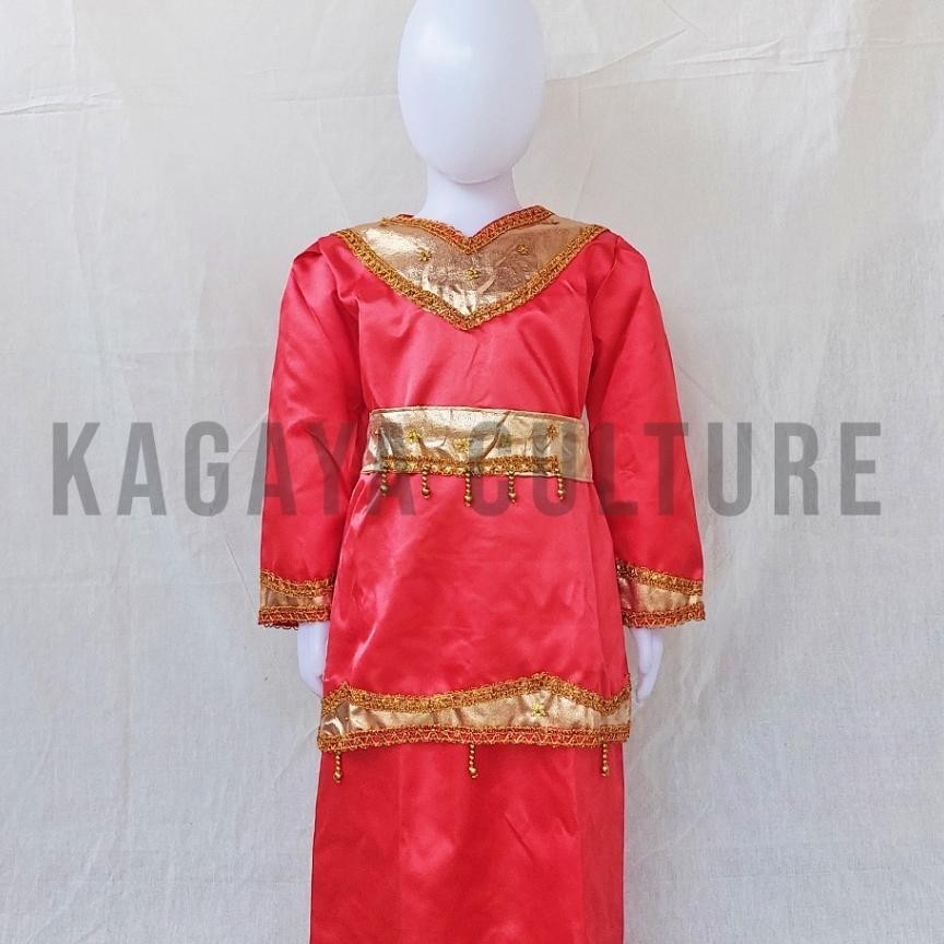 Baju Adat Nang Anak Perempuan - Baju Tari Adat Nang Anak Perempuan - Baju Karnaval Adat Nang Anak Pe