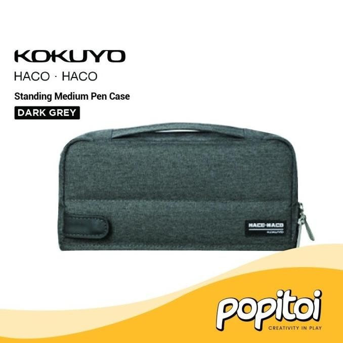 

BEBAS ONGKIR - Kokuyo HACO HACO Standing Medium Pen Case Pencil Storage Organizer
