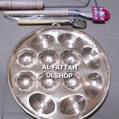 Cetakan Kue Carabikang/Kue Cubit Bahan Kuningan