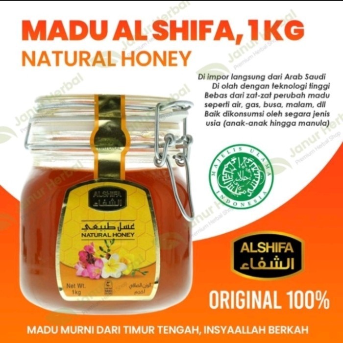 

Ready madu al shifa 1kg madu arab original