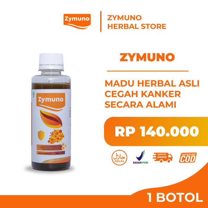 

Ready ZYMUNO Madu Herbal Atasi Benjolan Secara Alami 1 Botol