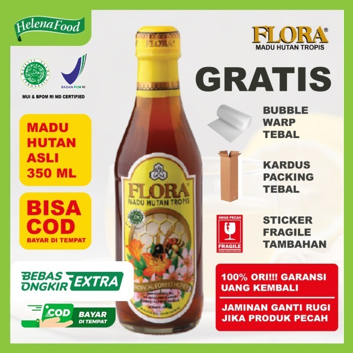 

Ready Madu Hutan Asli Flora Tropis 350 ml