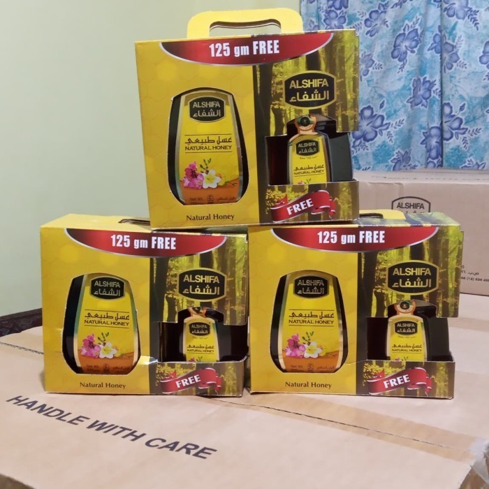 

Ready Madu Al Shifa 500Gr Free 125Gram Natural Honey Madu Import Original