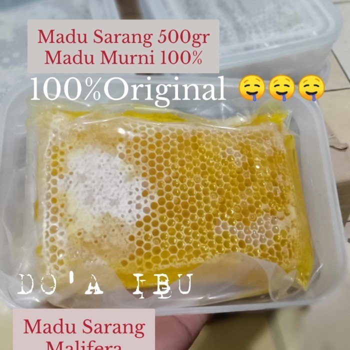 

Ready Madu Sarang Malifera 500gr Madu Murni Asli-Premium