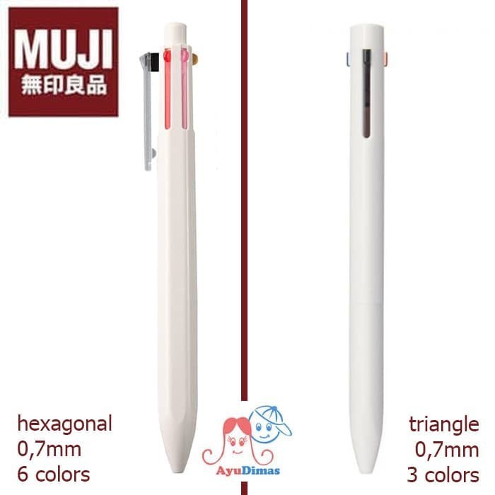 

Ready MUJI - multicolor ballpoint pen - pen warna