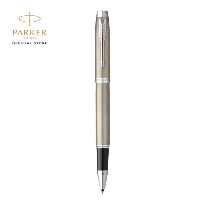 

Ready Parker IM Stainless Steel Chrome Trim Rollerball