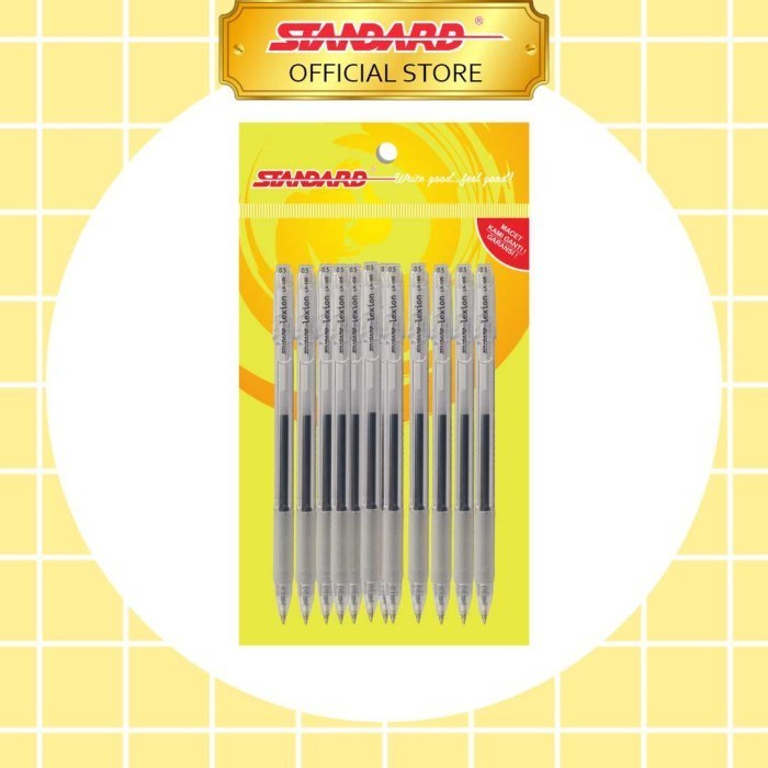 

Ready STANDARDPEN LEXION 0.5 LX-105 ISI 12 PCS