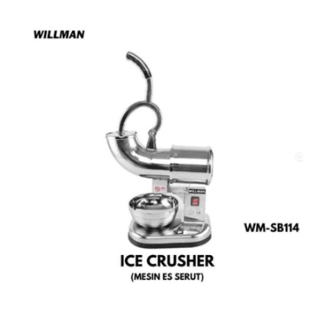[Best Quality] Willman Wm-Sb114 Mesin Es Serut Mesin Es Taiwan - Mesin Penghancur Es