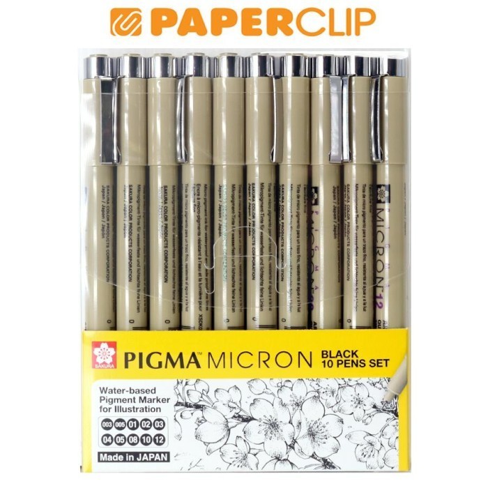 

Ready BALLPOINT SAKURA PIGMA XSDK-10A SET 10