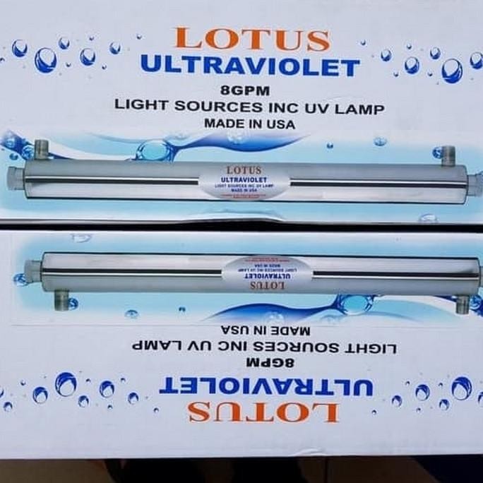 [Garansi] Lampu Uv 8 Gpm Lampu Ultraviolet Reverse Osmosis Air Minum Ro Lampu Uv