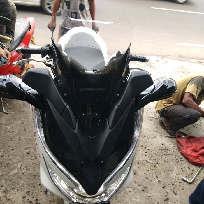 Tameng Pcx Lokal 2018 New Plastik Abs Aksesoris Pcx 2018 Variasi Motor