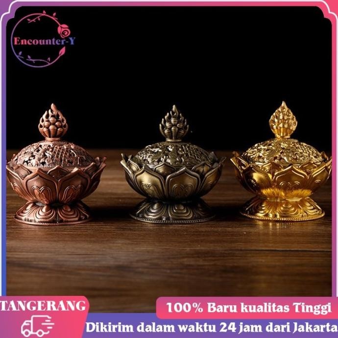 Tempat Bakar Dupa Lotus Mabkhara Tempat Dupa Lingkar Min Pembakar Dupa