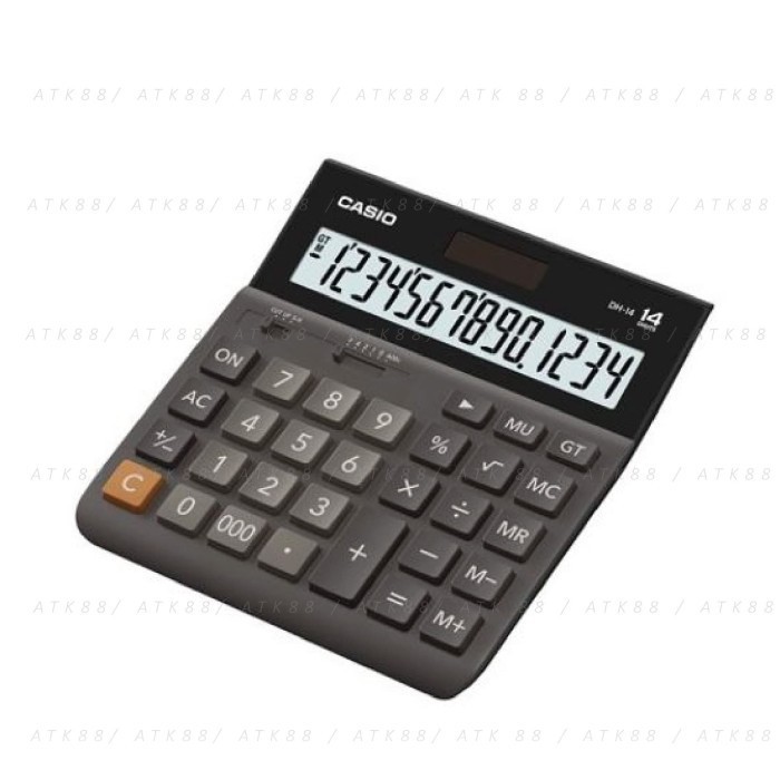 

Ready Casio DH 14 Calculator Desktop Kalkulator Meja Kantor Office DH14