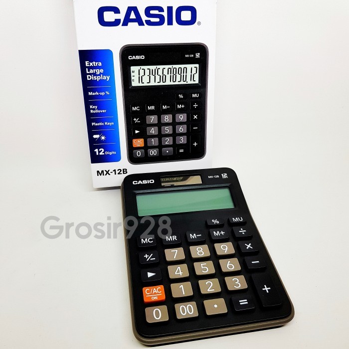 

Ready Calculator / Kalkulator Meja Desktop Casio MX-12B DIJAMIN ORIGINAL