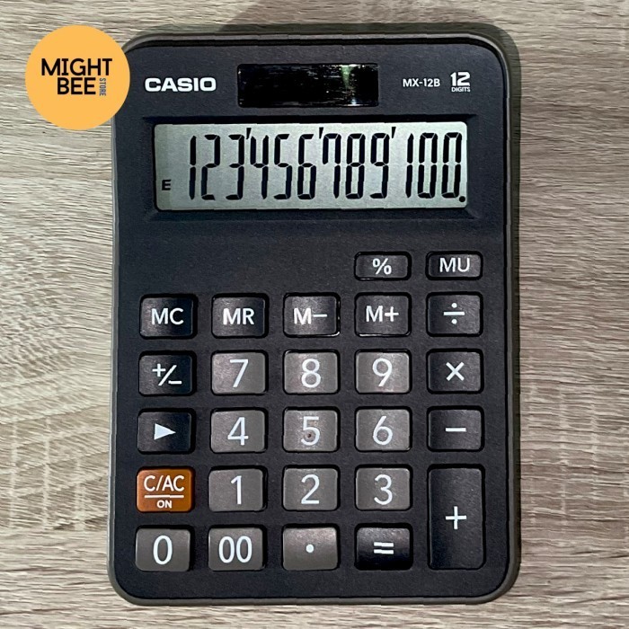 

Ready Kalkulator Casio MX 12B - Kalkulator Warna - Original Casio - 12 Digit