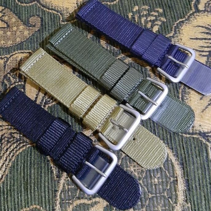 Original tali jam tangan kanvas seiko - 22mm