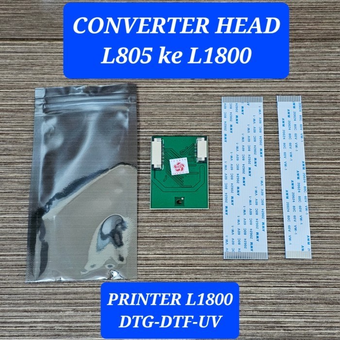 Tersedia Converter Printhead L805 L800 Ke L1800 Untuk Printer Dtf Dtg Uv