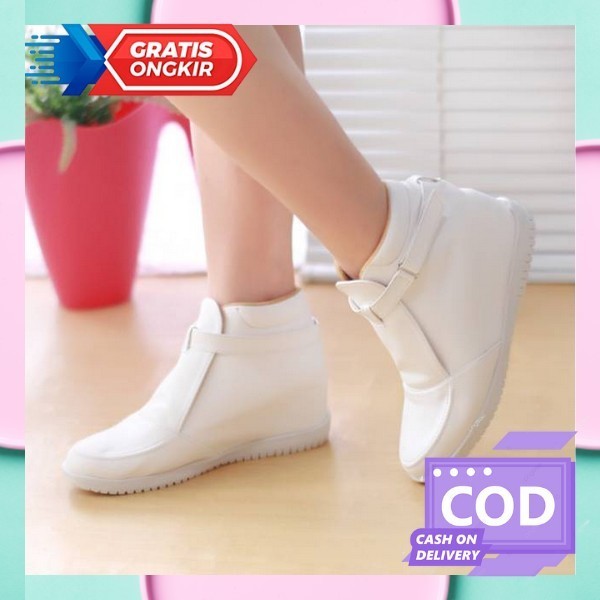 Sepatu Sapatu Boots Hak Tinggi Boot Cantik Wanita Terbaru Fashion Cewek Sneakers Casual Boot Women K