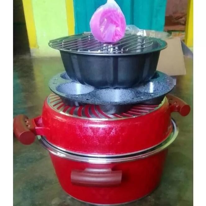 [Ready] Hakasima New Amazing Pan Promo Sale Alat Masak Panci Set Serbaguna