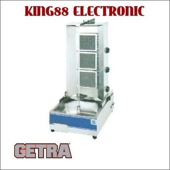 [Ready Stock] Getra Hgv-791 Gas Kebab Grill Low Pressure Hgv791 Stainless