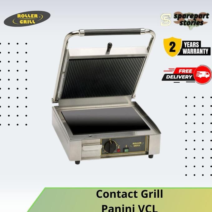 [New] Cooking Line Roller Grill Panini Vcl Contact Grill
