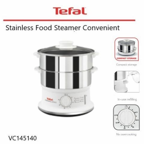 [Ready Stock] Tefal Food Steamer Stainless