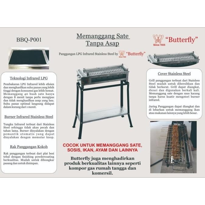 [Ready Stock] Alat Bakaran / Panggangan / Grill Sate Sosis Gas